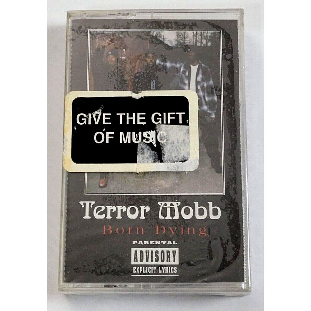TERROR MOBB -‎ BORN DYING - HIP HOP CASSETTE - SEALED!